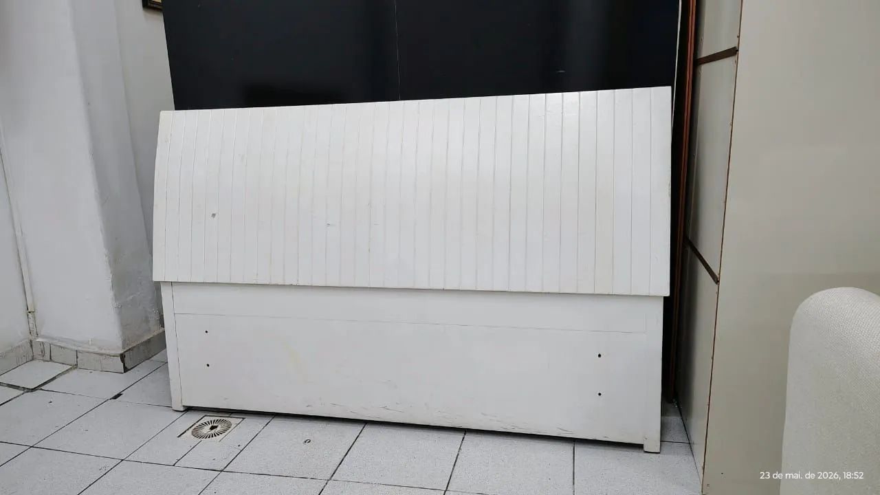 cabeceira de cama usada 