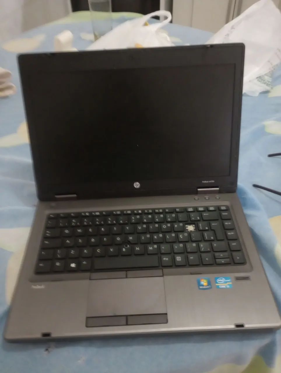 Notebook Hp Prbook barato , com carregador 