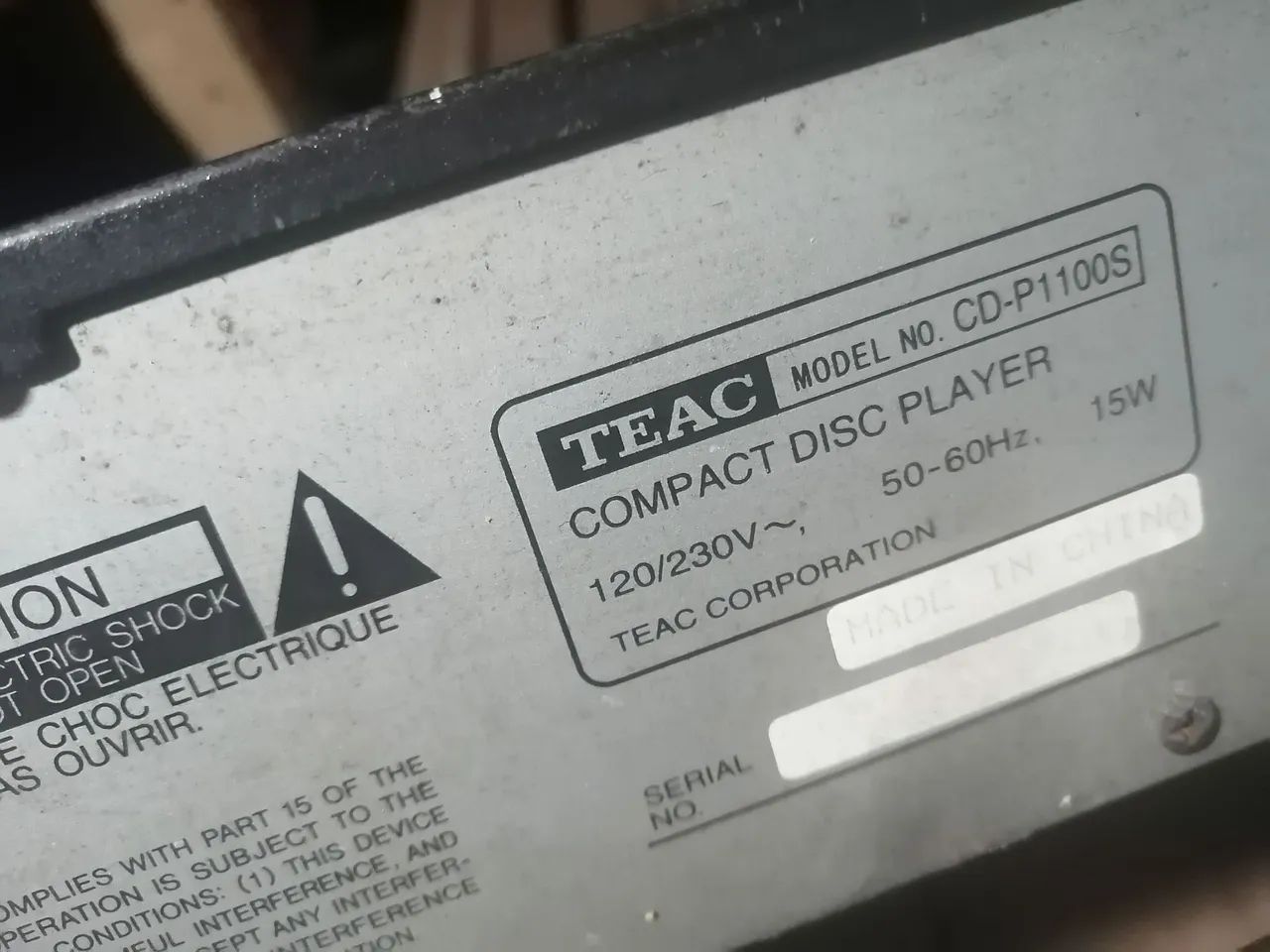 Toca cd teac sucata pra peças! - Foto 4