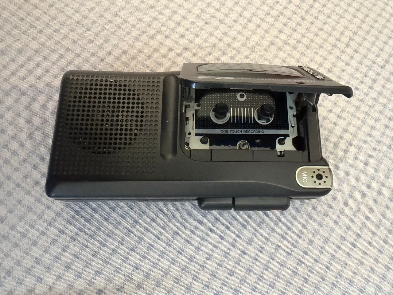 mini gravador Panasonic 