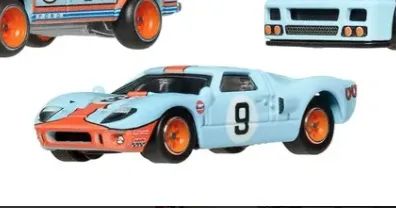 Hot Wheels Premium Ford GT 40 GULF 24h de Le Mans - Foto 4