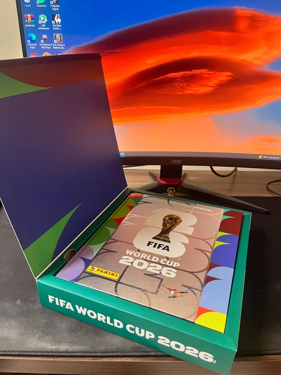 Box Album da Copa 2026