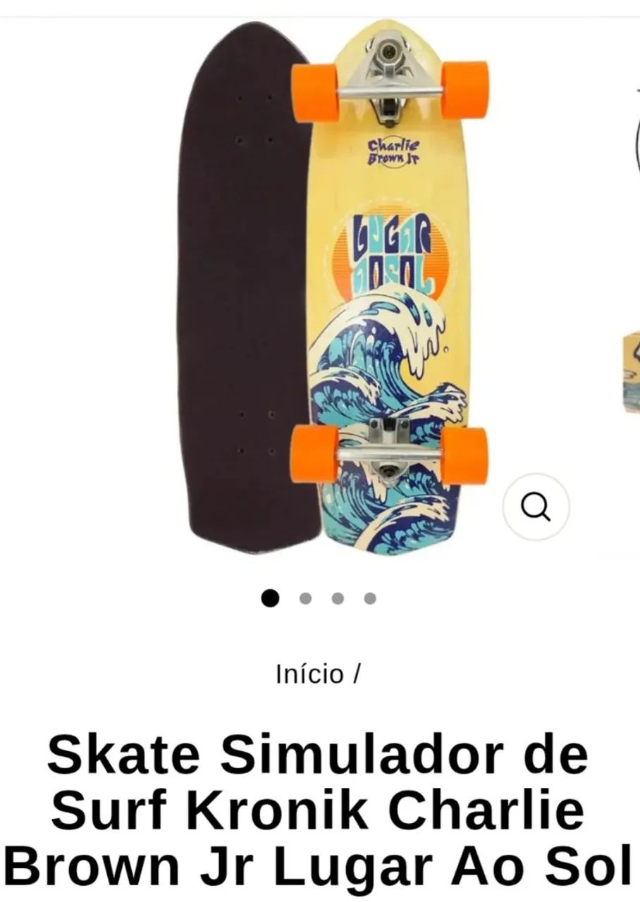 PROMOÇÃO! OPORTUNIDADE UNICA!SKATE SIMULADOR, SURF SKATE