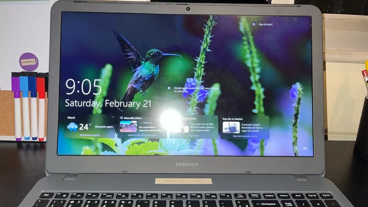 Vendo NOTEBOOK SAMSUNG ESSENTIALS E30 INTEL CORE  CINZA TITÂNIO  - Foto 5