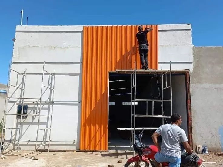 Fachada de telhas trapezoidais/galvanizadas   - Foto 2