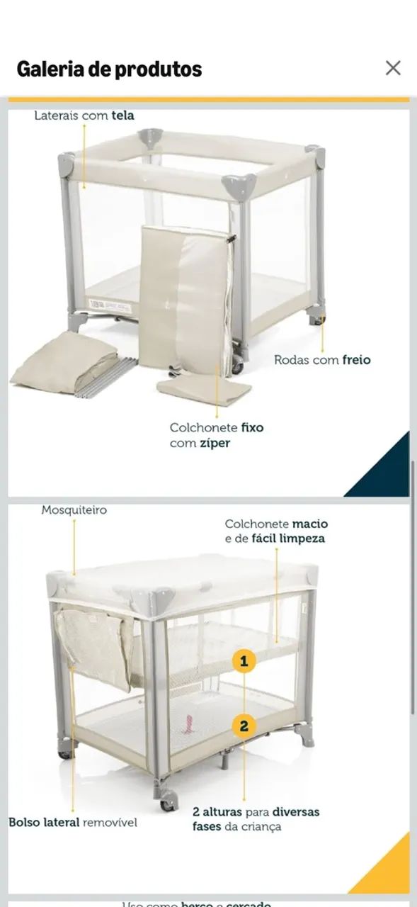Berço portátil  - Foto 3