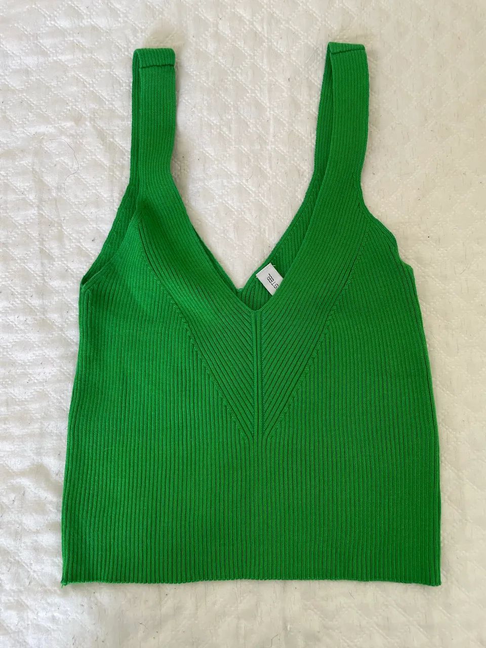 Blusinha verde regata 