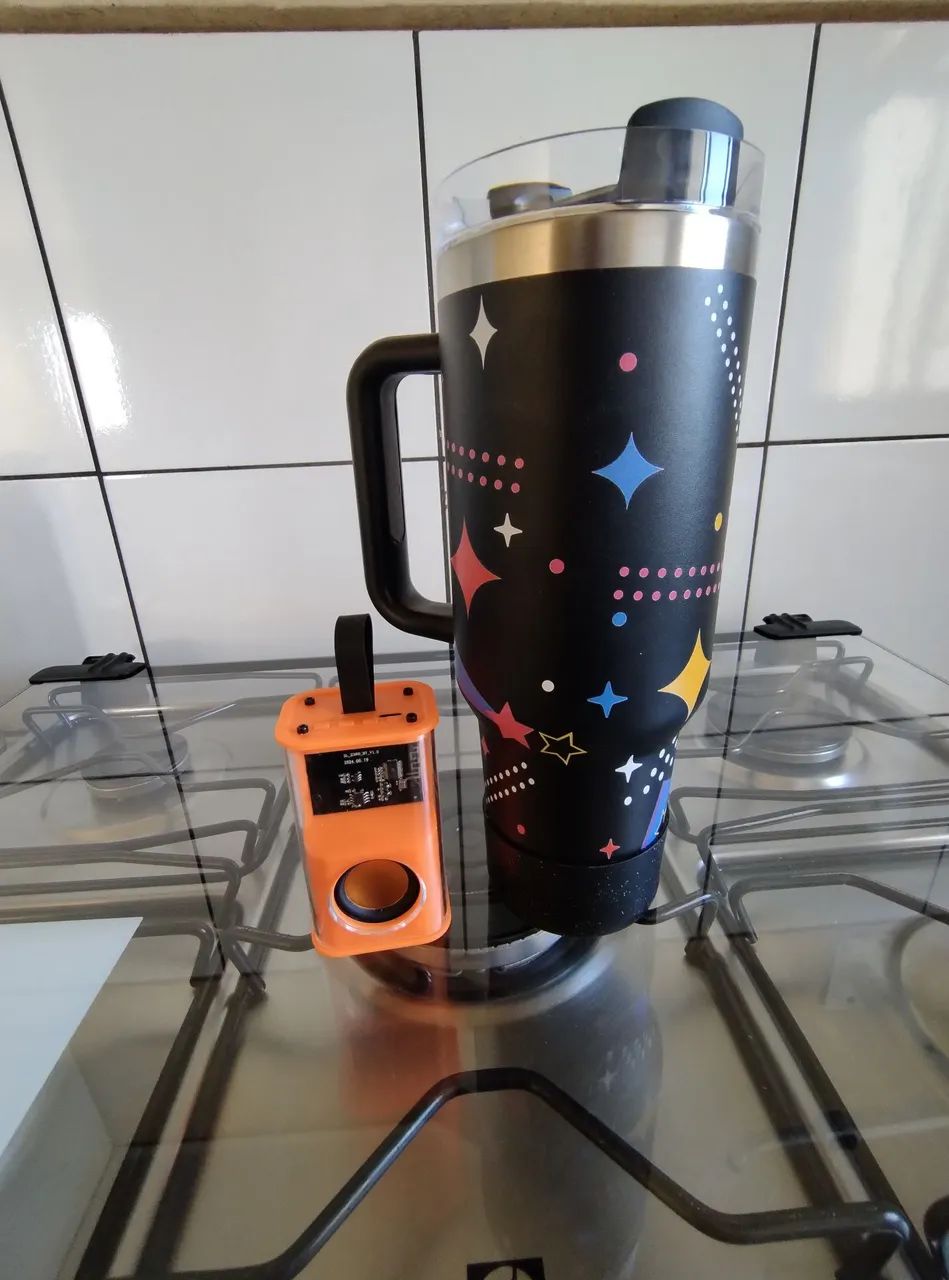 Copo térmico + Caixa de som Bluetooth  - Foto 2
