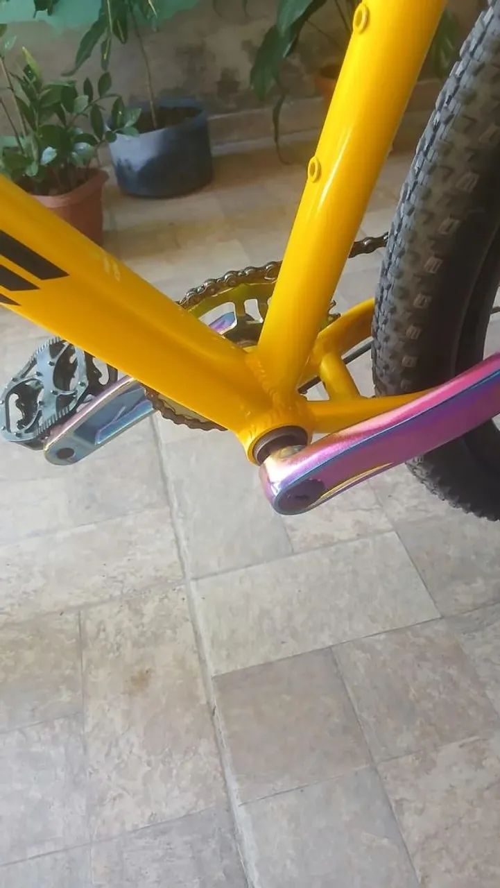 Bicicleta absolute totalmente com peças modificadas - Foto 3