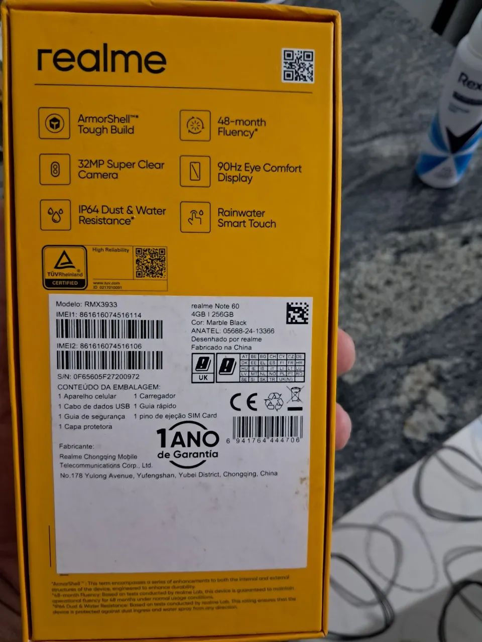 Vende-se celular Realme note 60 256 GB - Foto 5