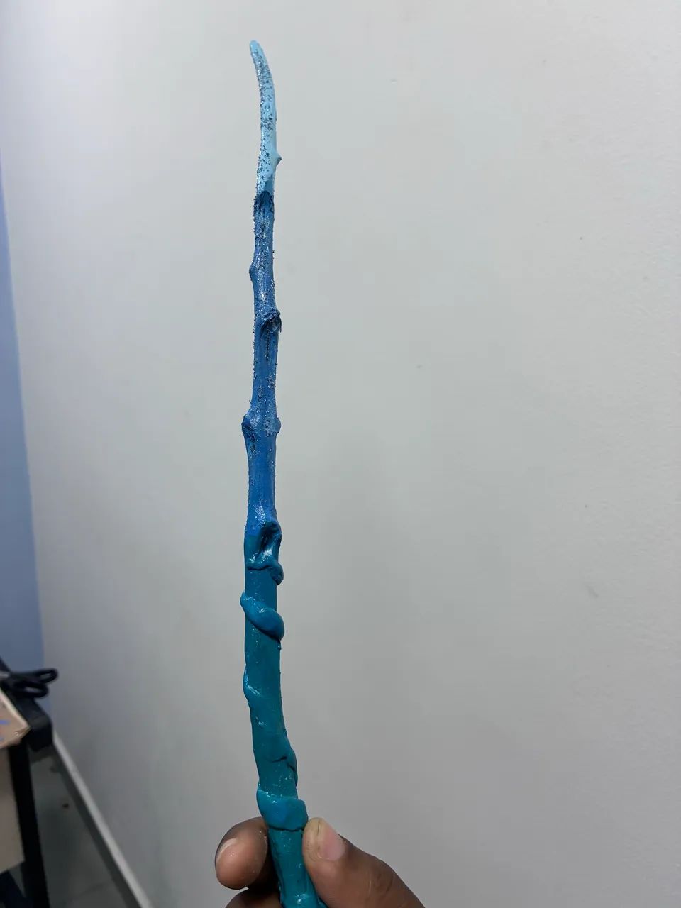 Varinha Artesanal Azul - Foto 2