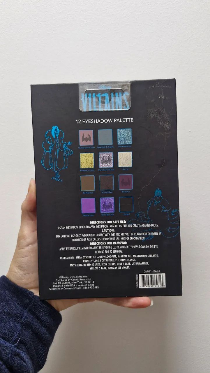 Paleta de Maquiagem Disney Vilãs - Foto 2