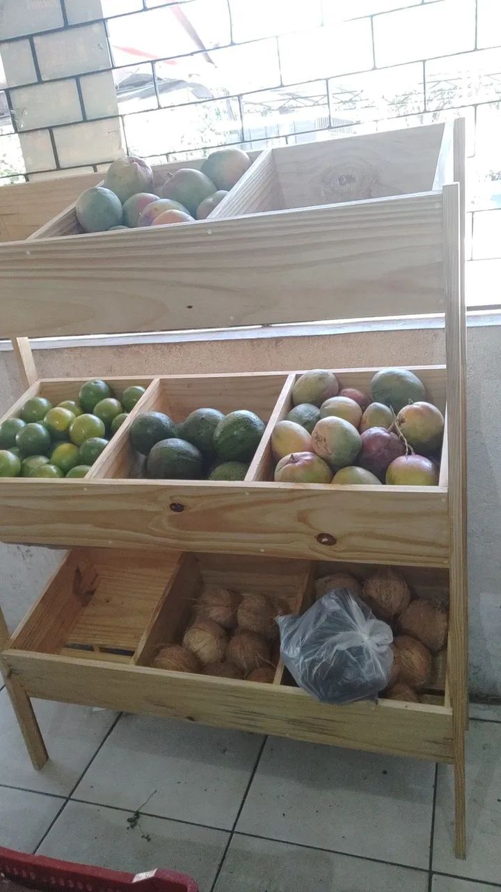 Expositor de frutas 120 x 150 cm - Foto 2