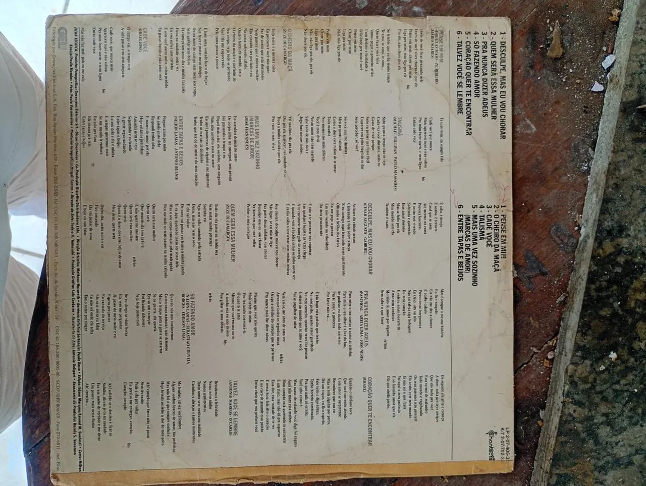 Disco de vinil os sucessos de Leandro e Leonardo  - Foto 2