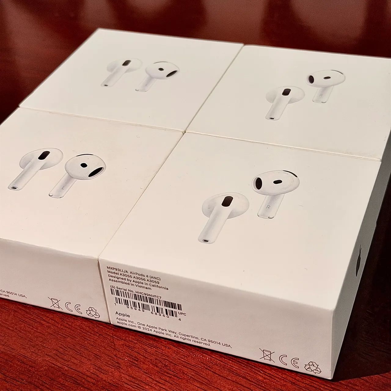 AirPods 4 Apple - Com e Sem Cancelamento de Ruído (ANC) - Original