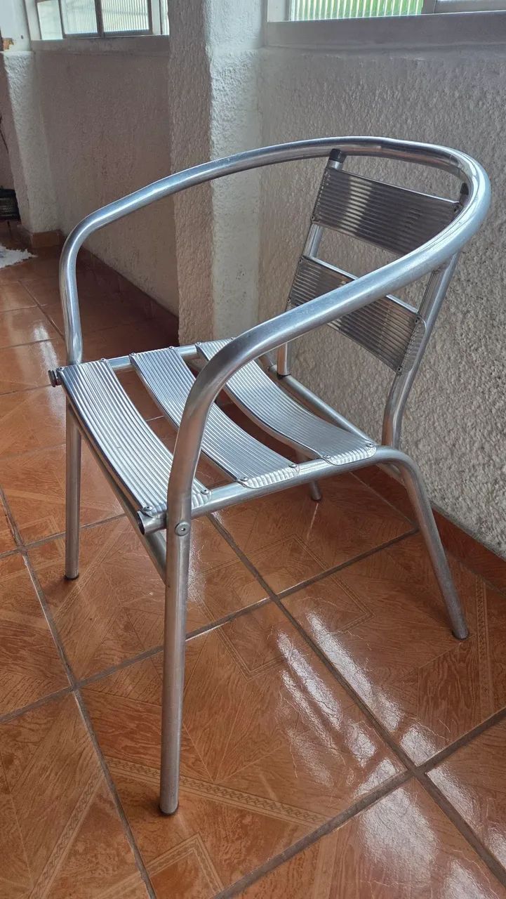 Cadeira alumínio - Foto 2