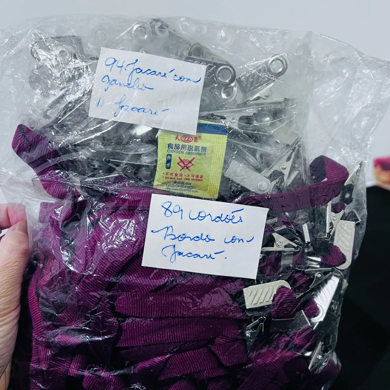 Jacaré para crachá 