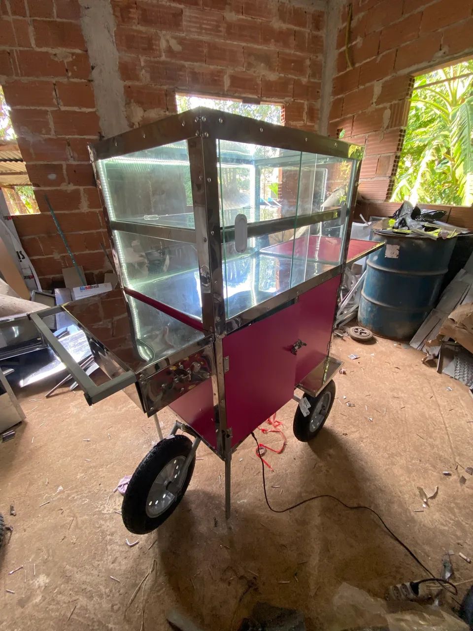 Carrinho de doces e bolos / carrinho gourmet / food cart  - Foto 5