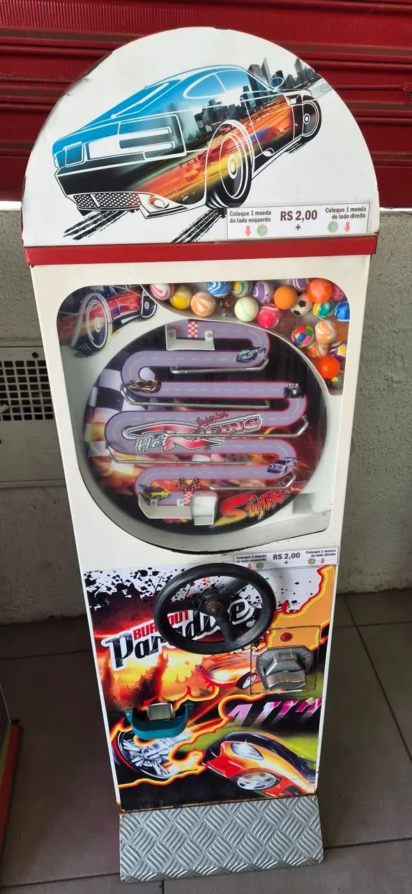 Máquina Bolinha Pula Pula