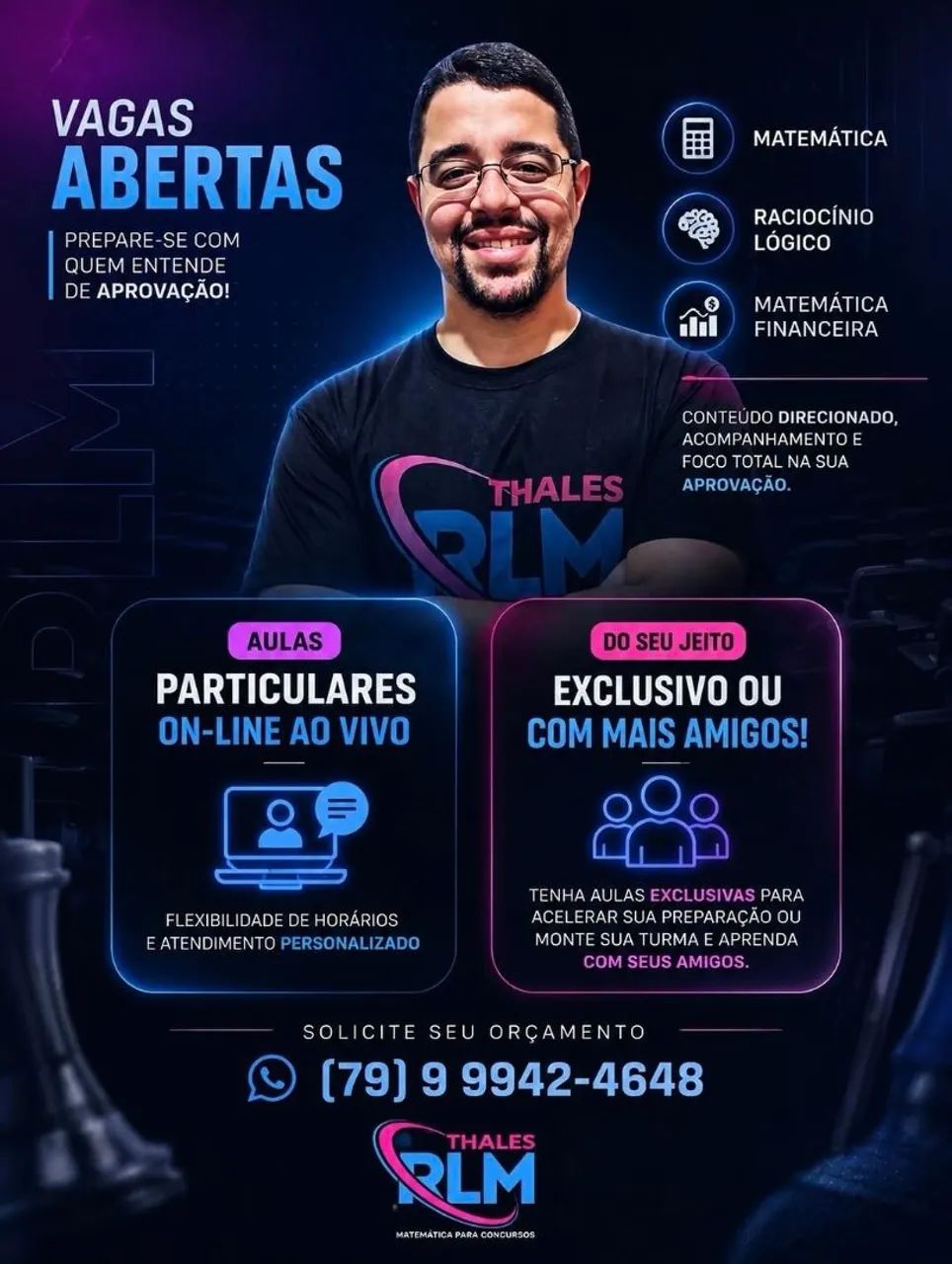Aulas Particulares Matemática 