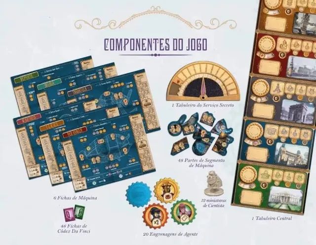 Victorian Masterminds Jogo De Cartas Galapagos Vic001 - Foto 2