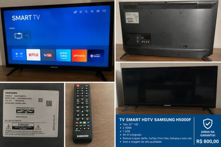  TV SMART HDTV SAMSUNG H5000F