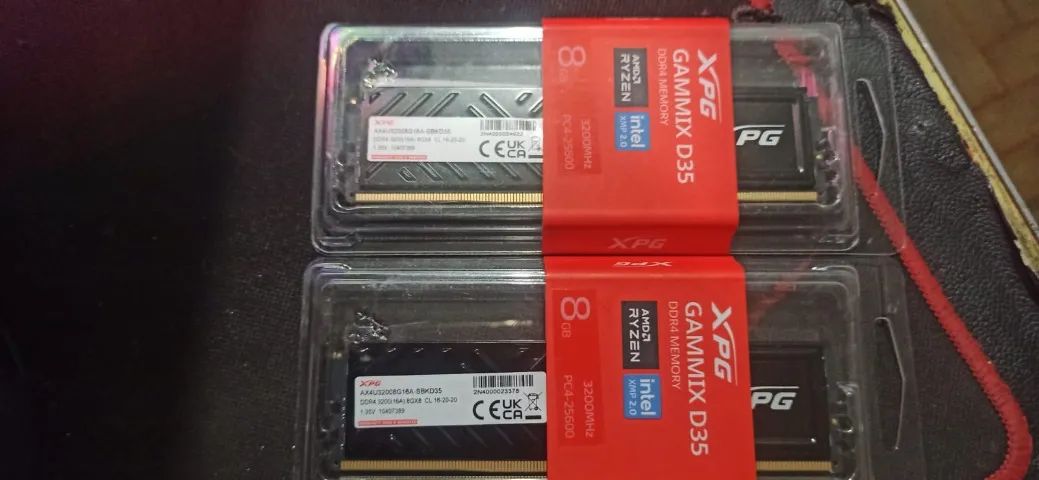 16Gb 2x Memoria XPG Gammix D35 8GB 3200Mhz Cl16