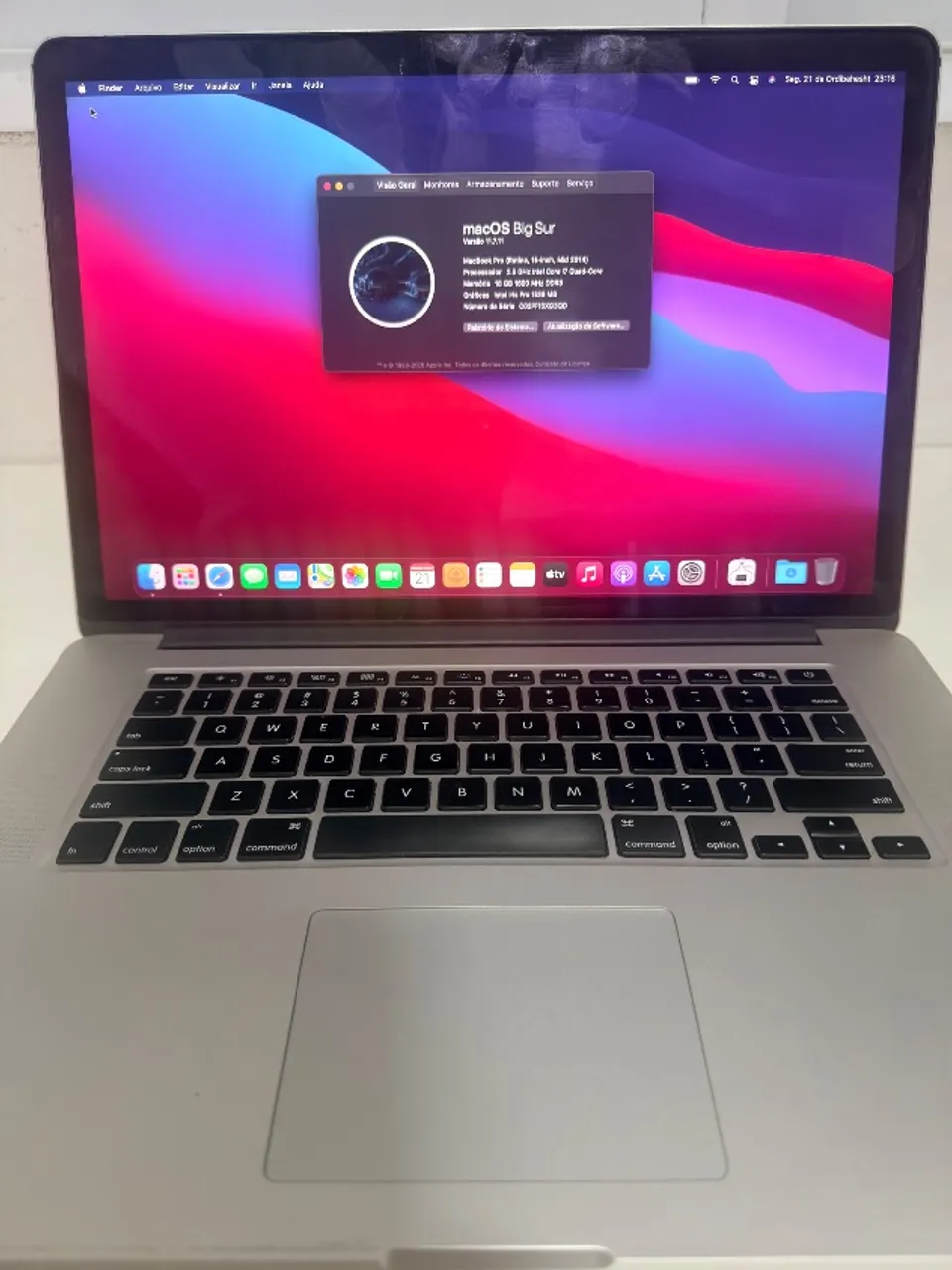 MacBook Pro 14 2021 | M1 Pro | 16GB RAM | 512GB SSD | Tela Retina