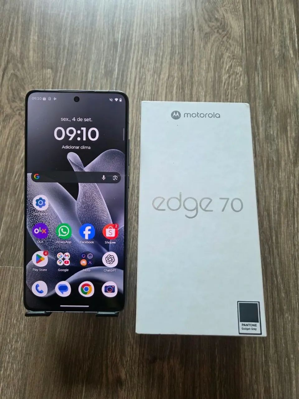 Edge 70 com caixa e NF com mais de 9 meses de garantia 