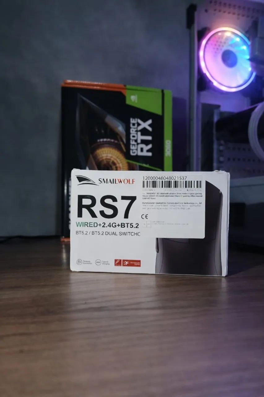 Mouse Gamer RS7 Pro Wireless - Foto 3