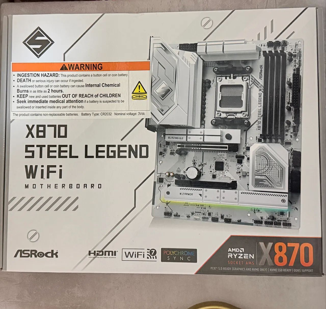 X870 Steel Legend Wifi