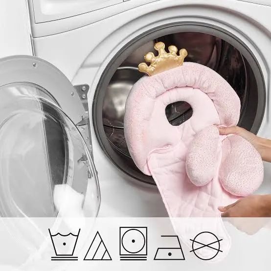 Suporte de cabeça e pescoço boppy Princess para bebê - Foto 3