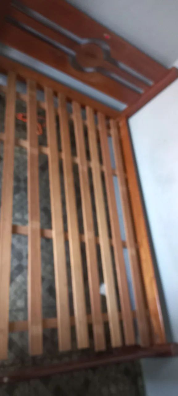 Cama casal + colchão $$450 - Foto 2