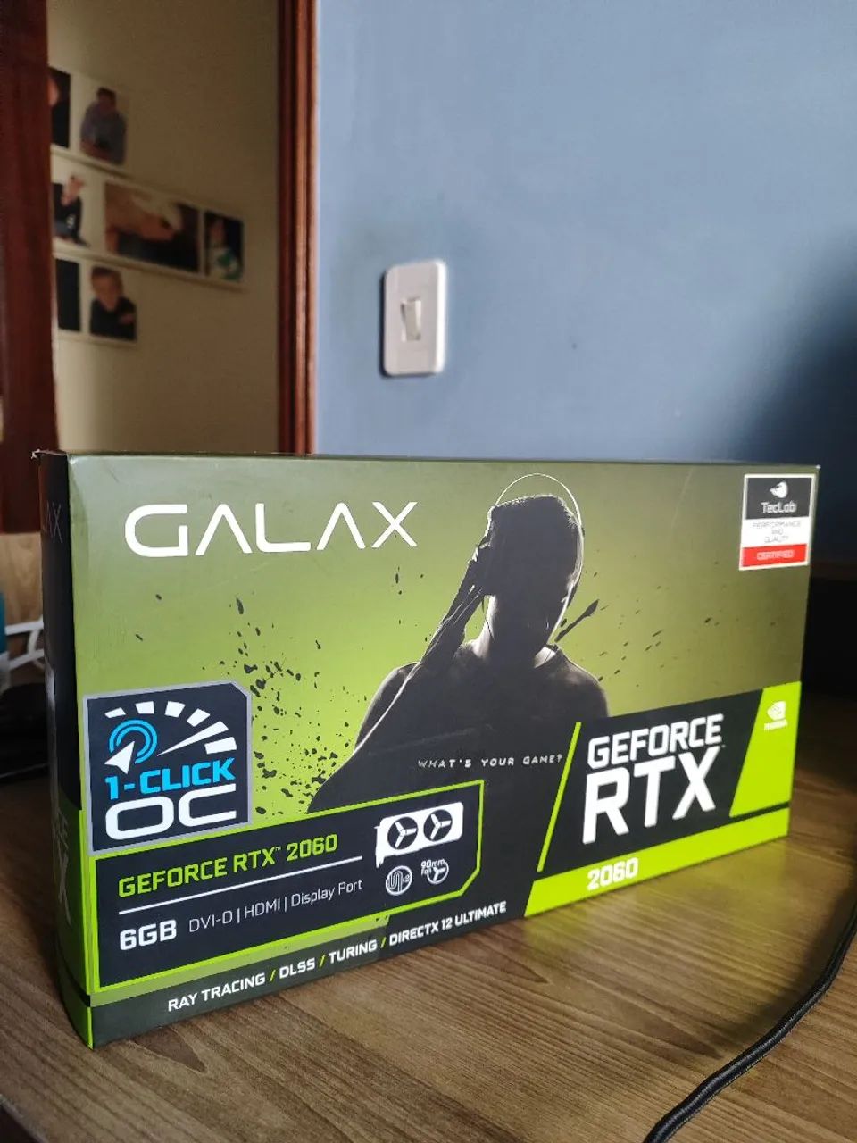 RTX 2060 Galax 6gb V-ram