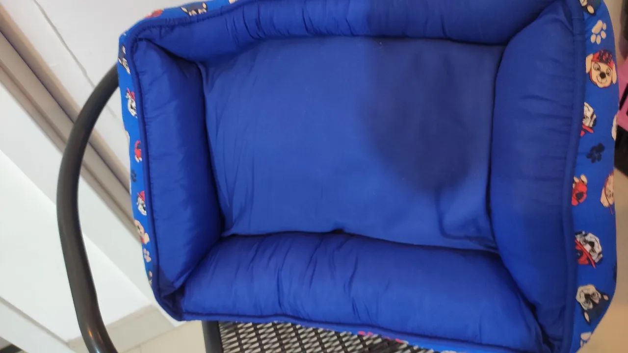 Caminha de cães e gatos no tamanho GG NA COR AZUL CANETA. - Foto 4