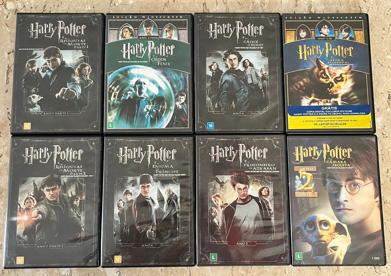 Saga Harry Potter CD completo 