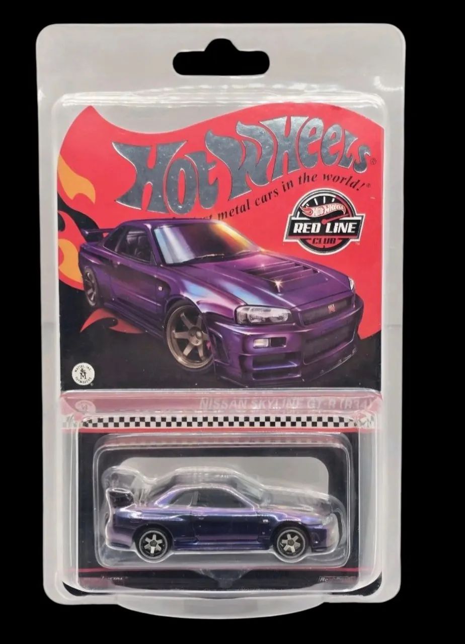 Hot Wheels RLC Exclusive Nissan Skyline GT-R (R34) Purple