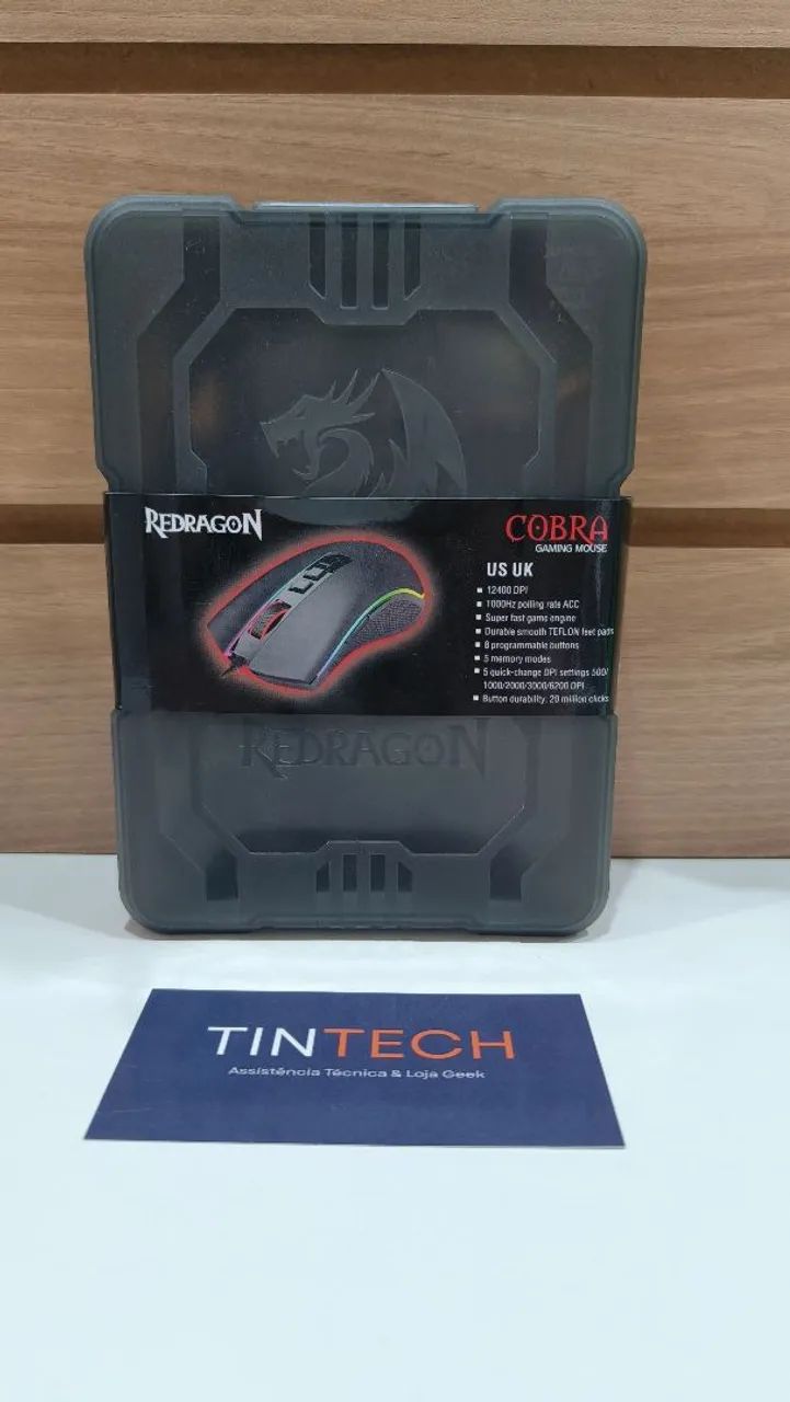 Mouse Gamer Redragon Cobra M711 V3 RGB 12400 DPI