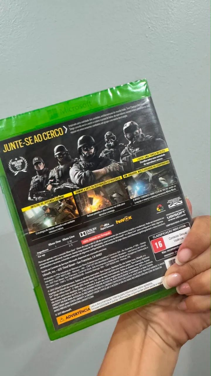 Rainbow Six Siege Xbox One lacrado - Foto 2