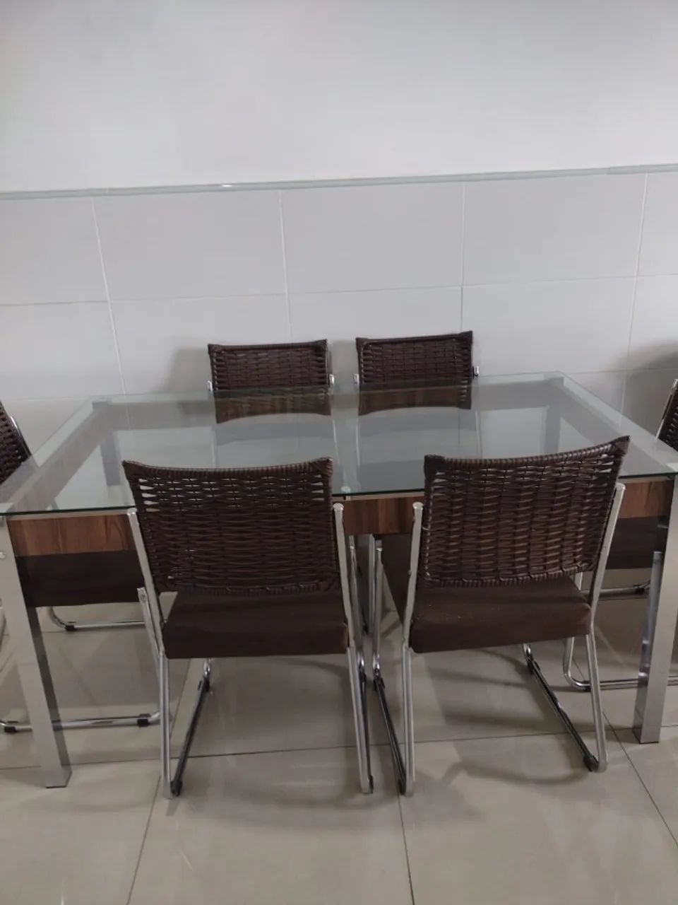 Mesa de jantar 6 lugares