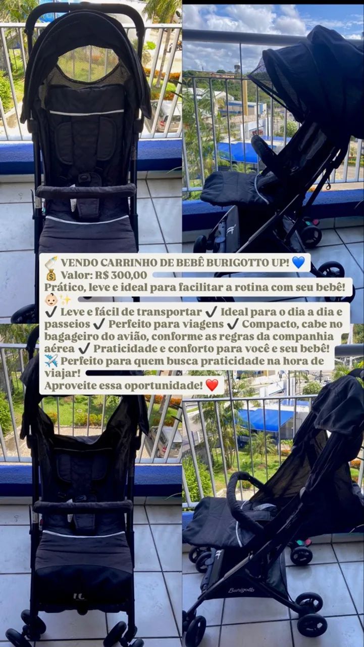 Carrinho de bebê  - Foto 2