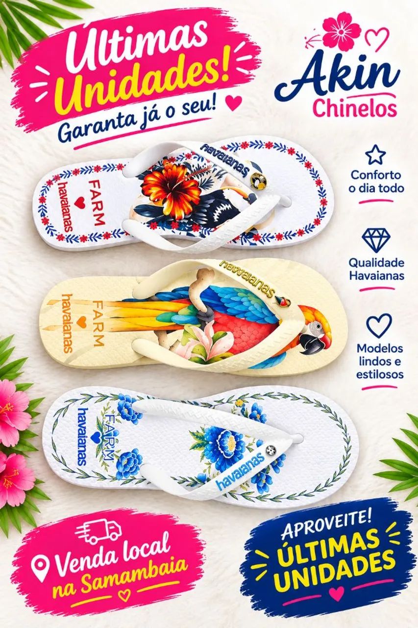 Chinelas havaianas  - Foto 4