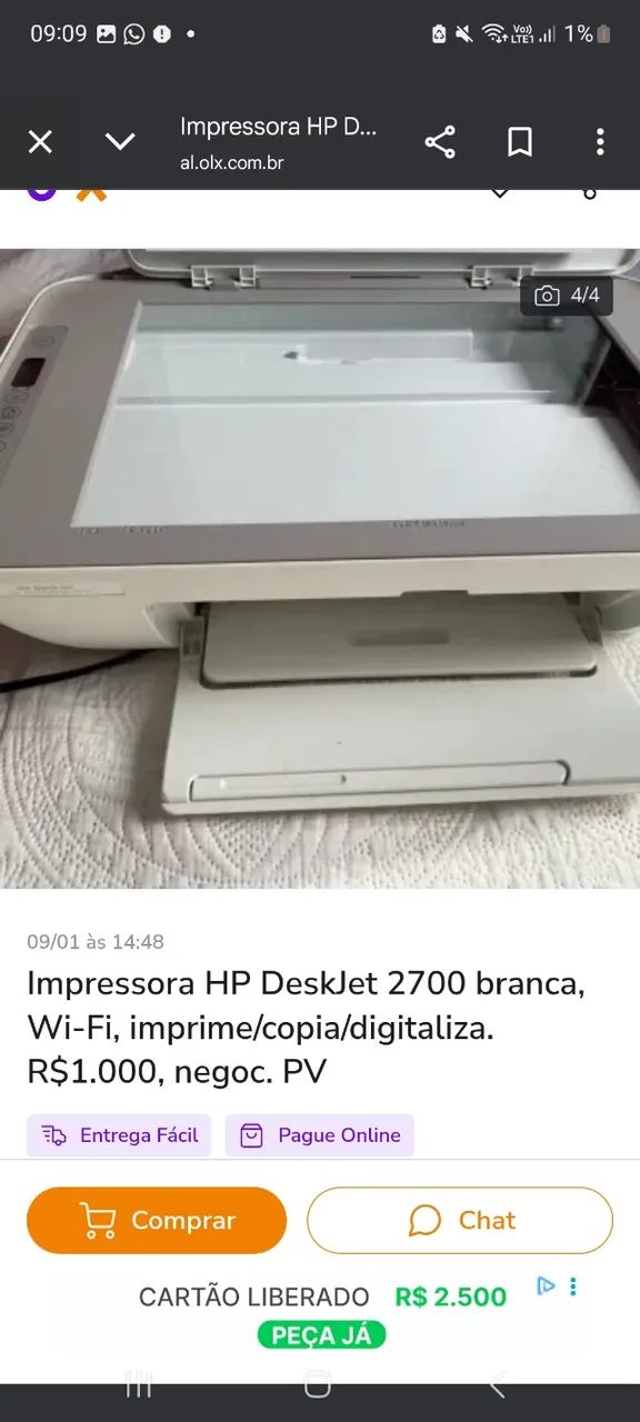 Impressora hp - Foto 4