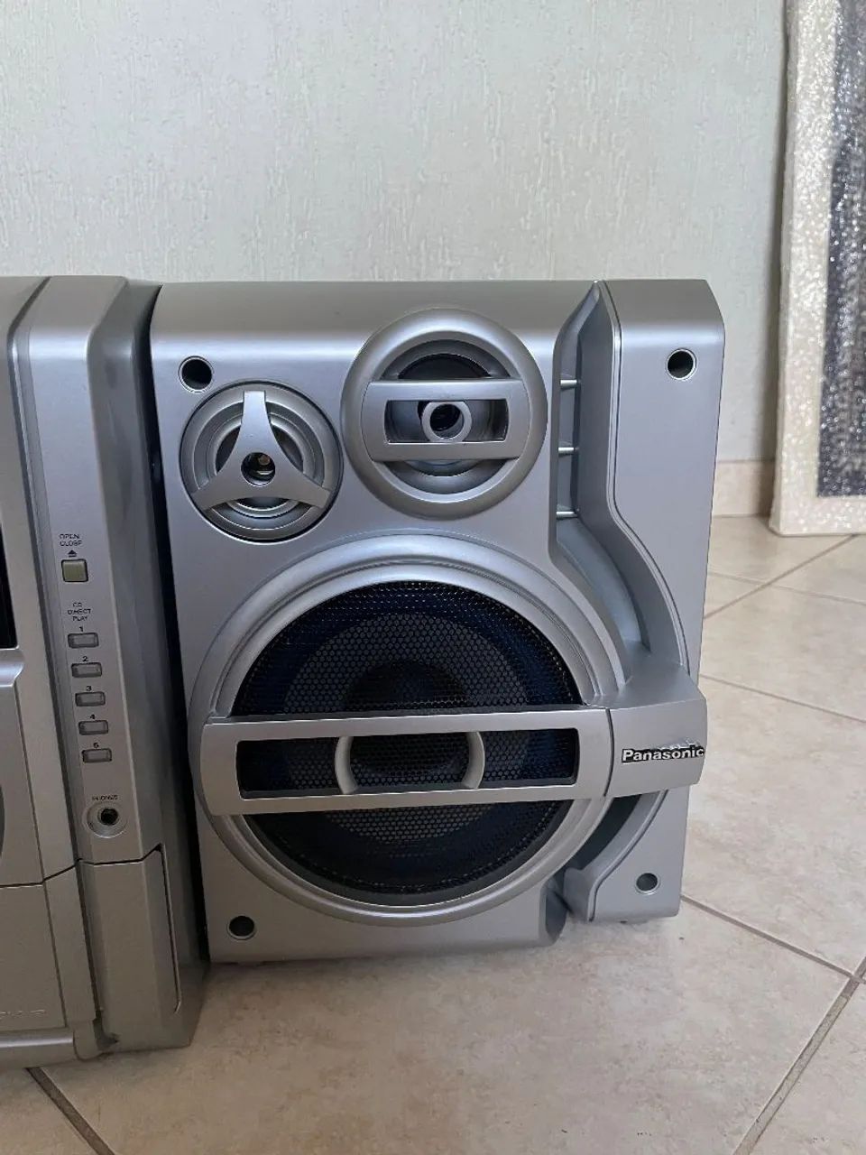Mini System Panasonic SA-AK330- seminovo e em perfeito estado  - Foto 4