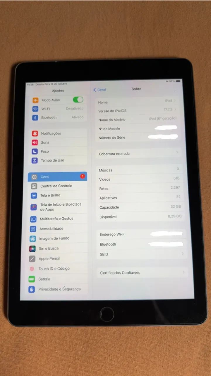iPad 6ª geração  - Foto 3