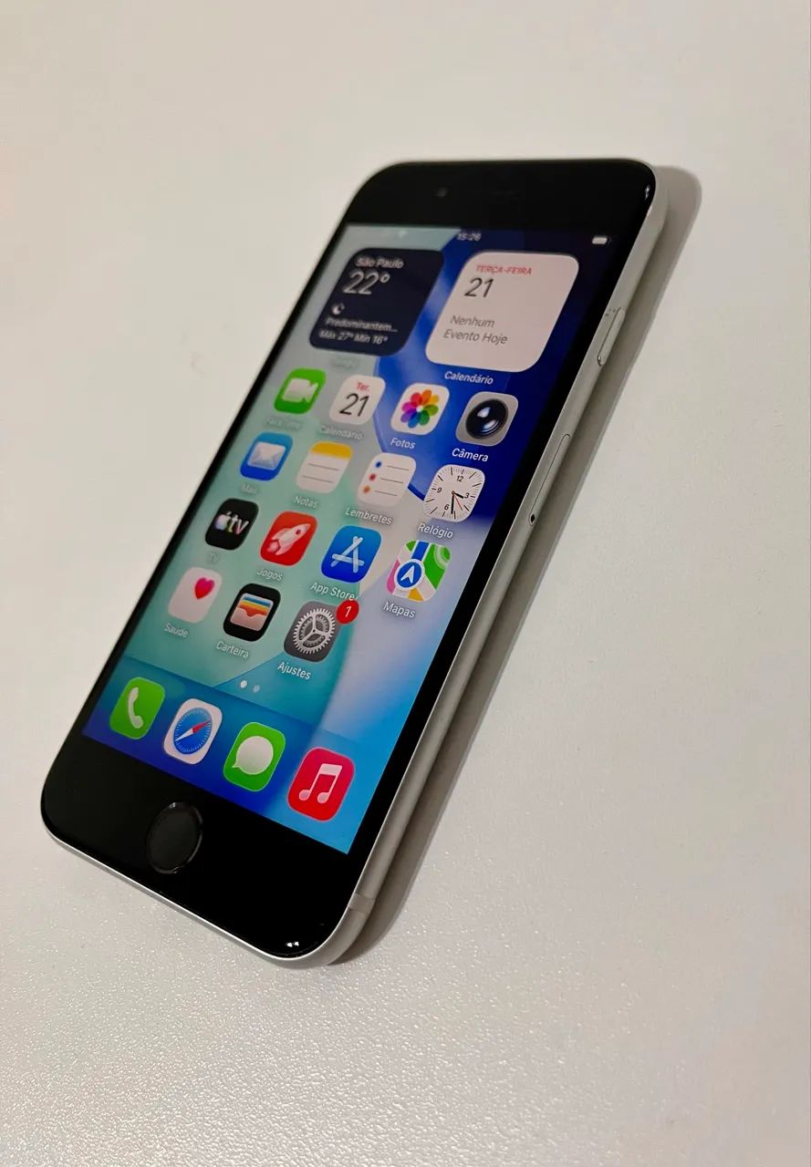 iPhone SE 2ª Geração ? 128 GB ? Branco - Foto 5
