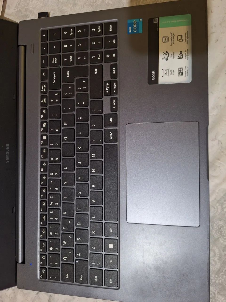 Notebook Samsung Intel core 5i 11ª geração - Foto 3