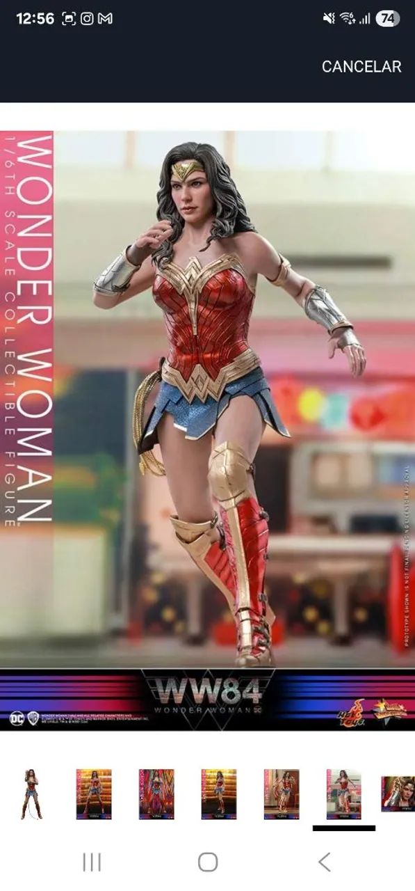 MULHER MARAVILHA HOT TOYS - Foto 2