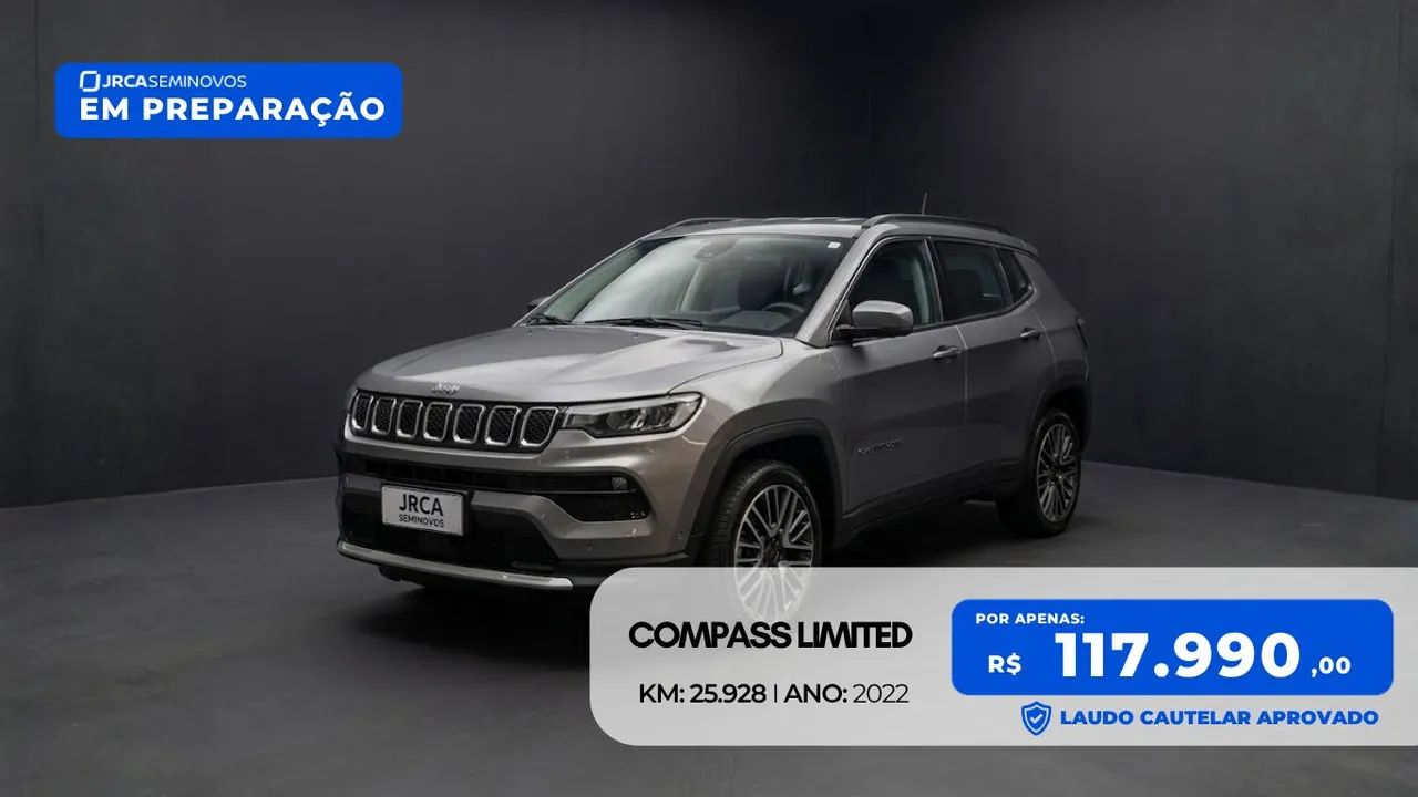 Jeep Compass LIMITED T270 1.3 TB 4X2 FLEX AUT 2022