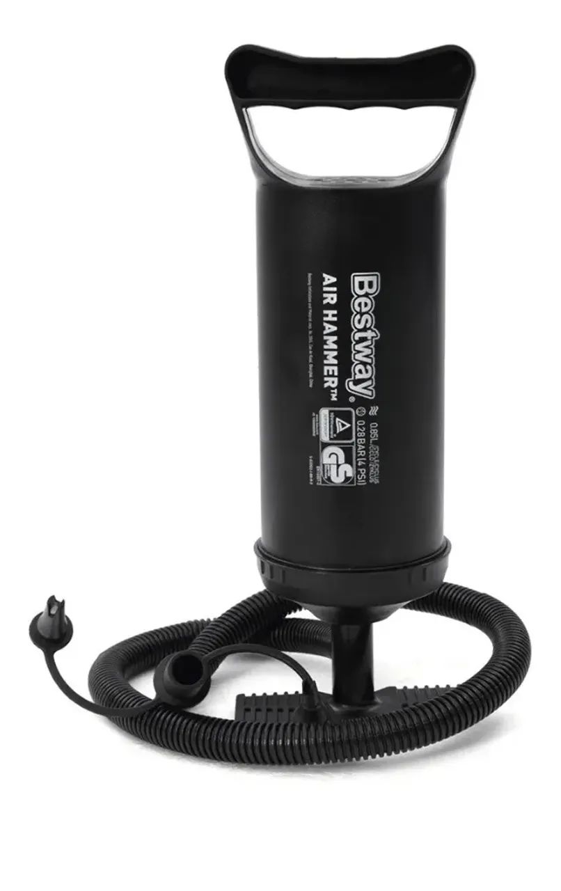 KIT PISCINA ATRIO 2500LTS C/ 2 LONAS E INFLADOR MANUAL - Foto 4